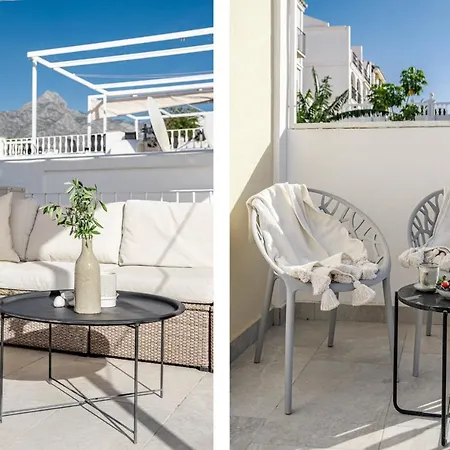 Casa de Férias Stunning 2 Bedroom Townhouse With Serene Terrace And Charming Mountain Views