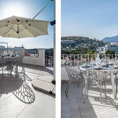 Stunning 2 Bedroom Townhouse With Serene Terrace And Charming Mountain Views